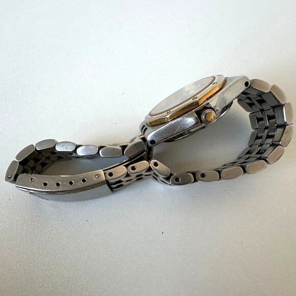 Vintage Seiko SQ100 7N83-6A30 Watch Day Date - Picture 7 of 9